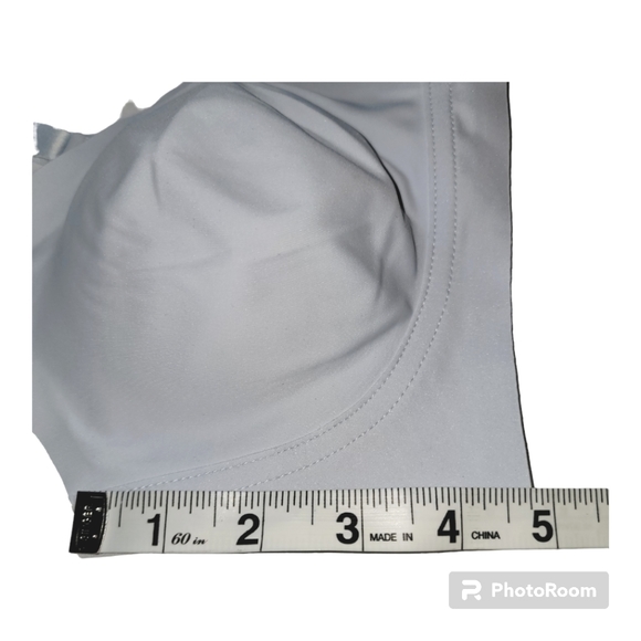 Tommy John Comfort Smoothing Triangle Bralette Plein Air (Blue) Sz S (D-DD) NWT - Picture 11 of 12